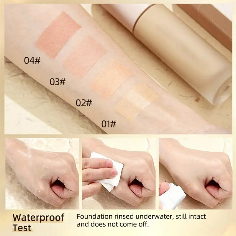 Matte Brightening Oil Control  Liquid Foundation Concealer