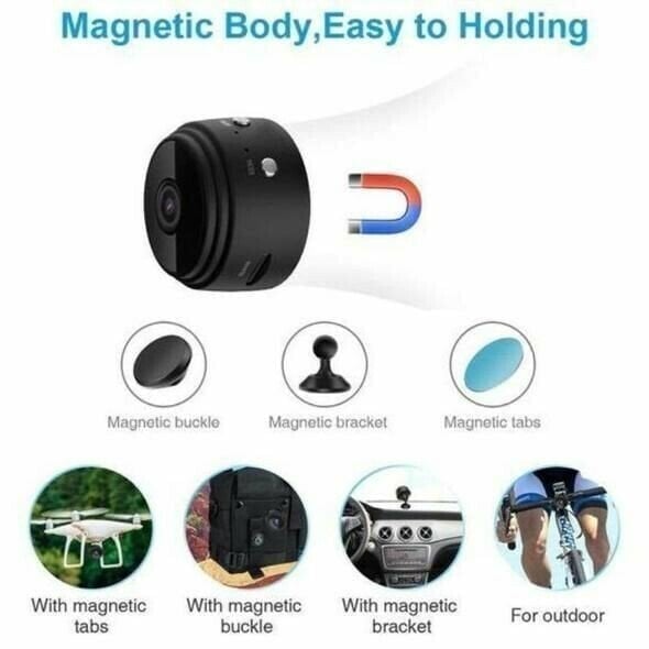 🔥48% OFF🔥Mini 1080p HD Wireless Magnetic Security Camera