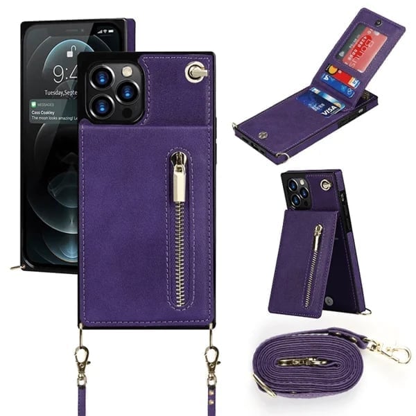 (2023 HOT SALE - 48% OFF)Crossbody Wallet iPhone Case-Credit Card Holder-BUY 4 GET EXTRA 15 % OFF & FREE SHIPPING🔥🔥