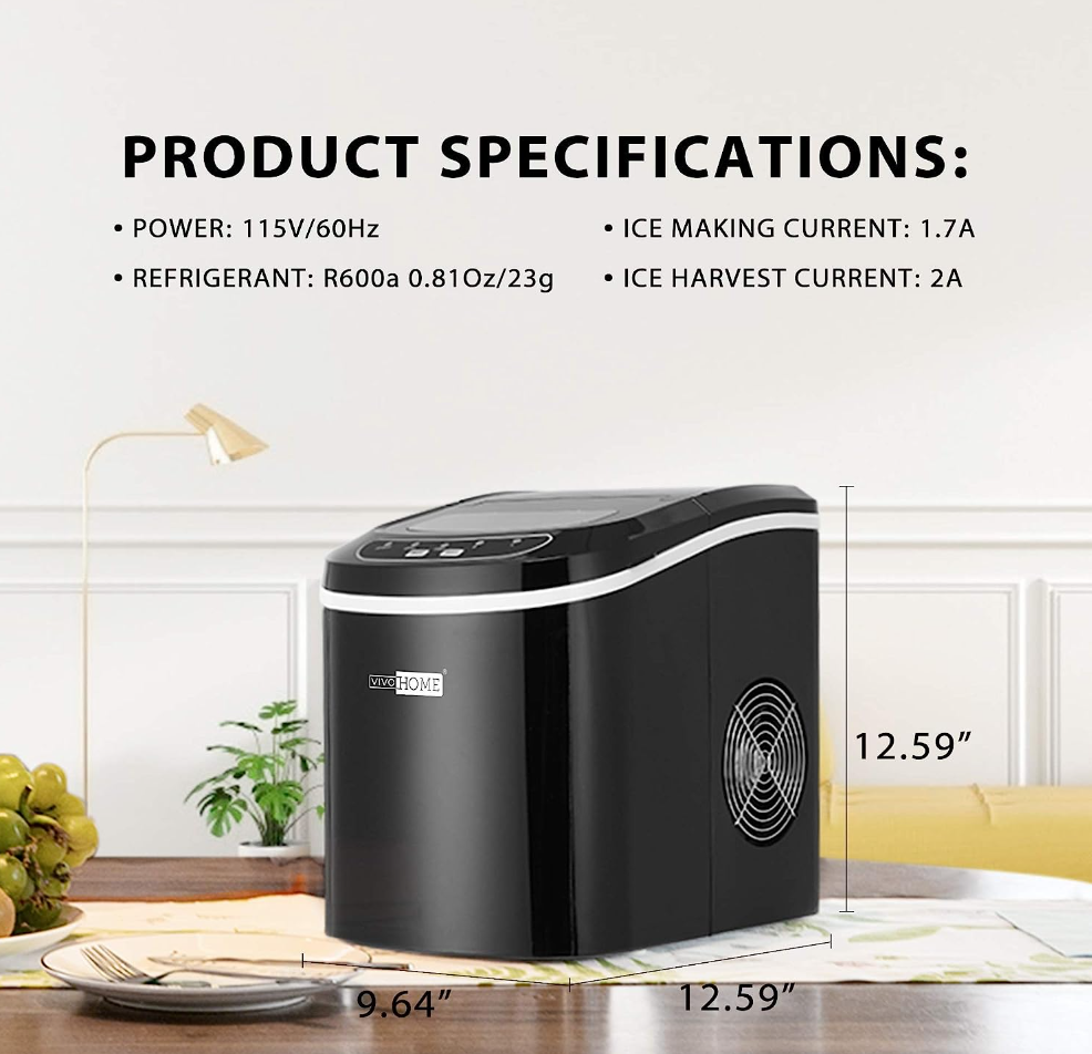 💝 Last Day for Clearance, Buy 1 Get 1 Free✨Countertop Ice Maker