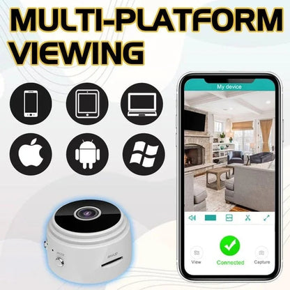 (🔥 Promotion- SAVE 48% OFF)Mini 1080p HD Wireless Magnetic Security Camera