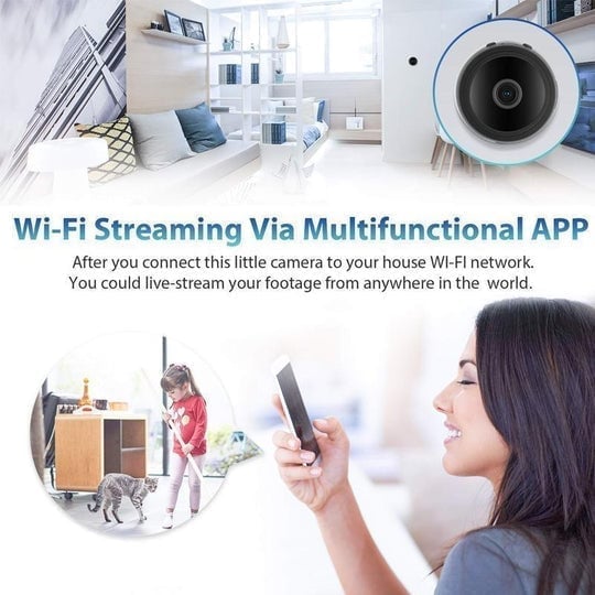 🔥48% OFF🔥Mini 1080p HD Wireless Magnetic Security Camera