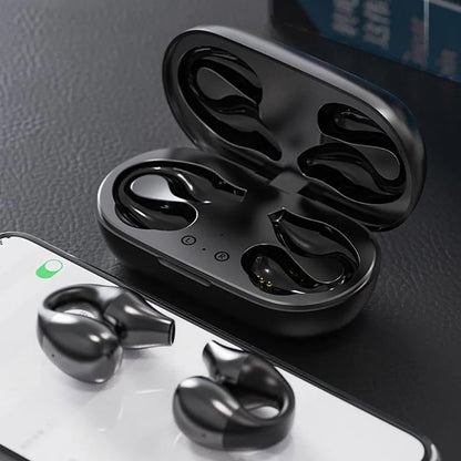 🎁New Year Promotion 49% OFF🎁 Wireless Ear Clip Bone Conduction Headphones🎧