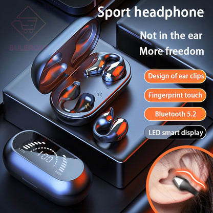 🎁New Year Promotion 49% OFF🎁 Wireless Ear Clip Bone Conduction Headphones🎧