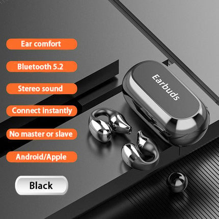 🎁New Year Promotion 49% OFF🎁 Wireless Ear Clip Bone Conduction Headphones🎧