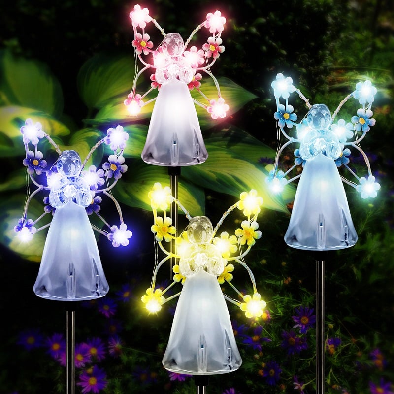 49% OFF🔥🔥 👼Waterproof Solar Angel lights