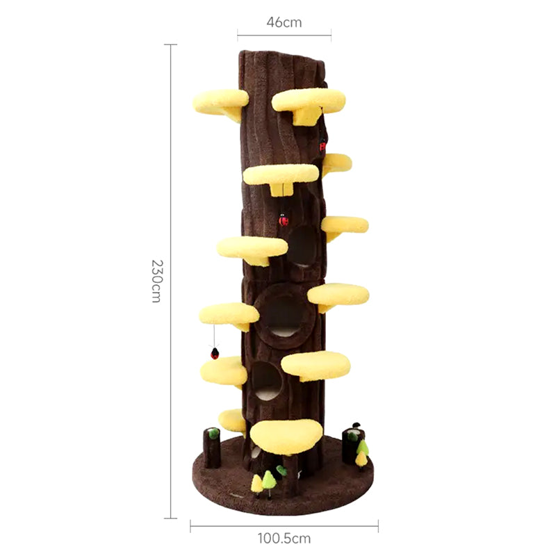 😻Clearance Sale💥Luxury Simulation Climbing Frame Bed for Multiple Cat Tree🐱